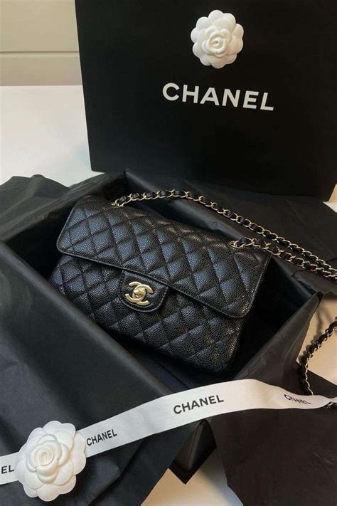 chanel nylon lambskin &|Chanel lambskin vs caviar leather.